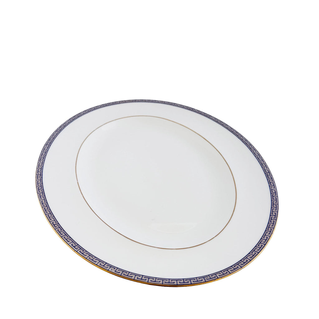 Wedgwood Palatia Bone China Serving Platter – Blue Greek Key, Made in England