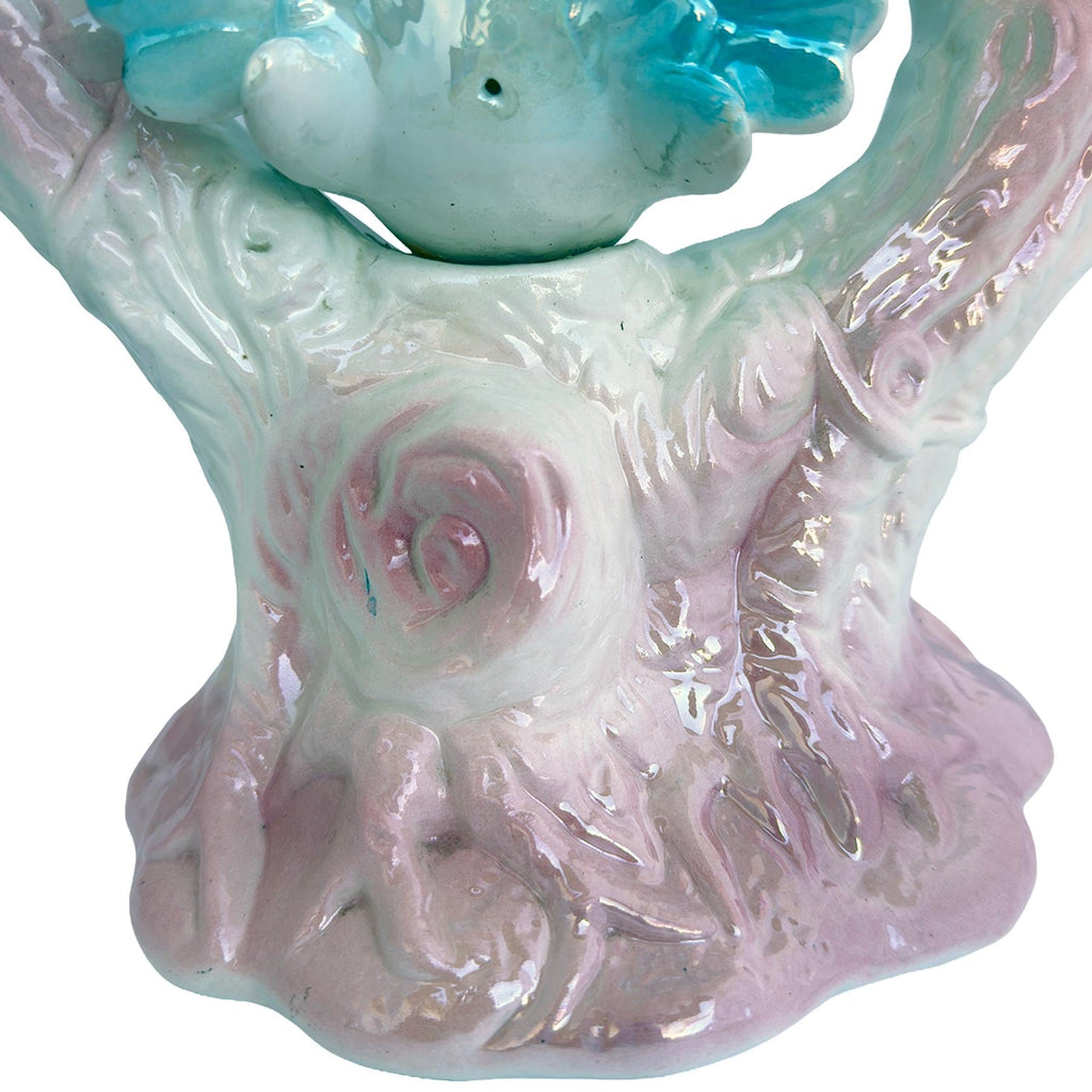 Vintage Ceramic Lovebirds Figurine | Romantic Mantel & Shelf Decor | Cottagecore Home Accent