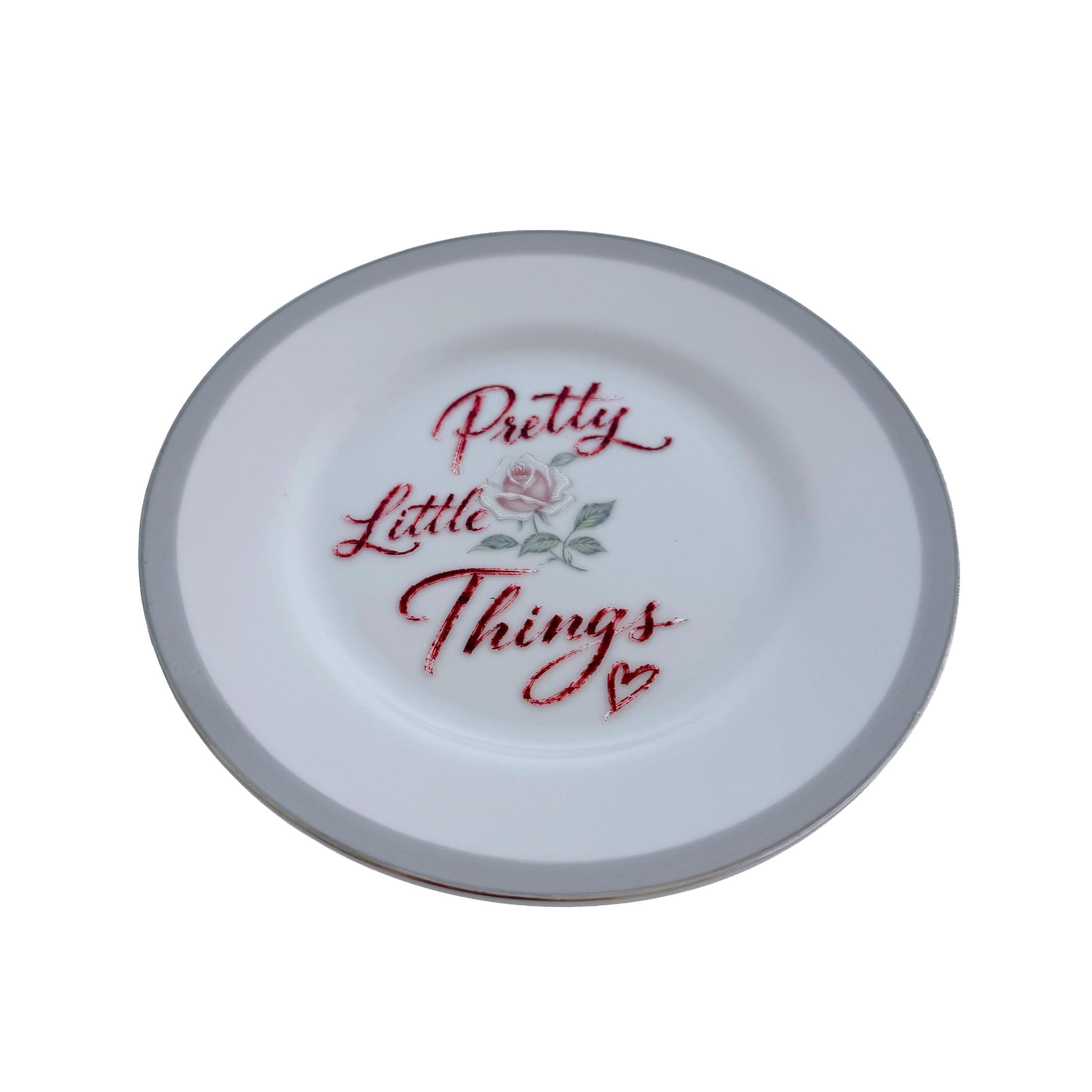 Pretty Little Things – Vintage China Trinket Dish | Jewelry Holder | Fashion Decor Gift for Her